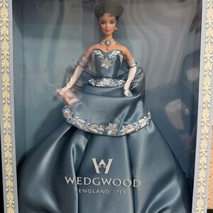 Wedgwood Barbie in Blue and White Gown